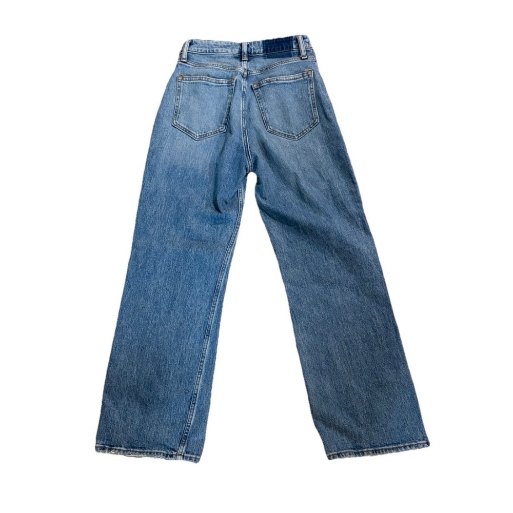Abercrombie & Fitch Jeans Curve Love 90s Relaxed High Rise Blue Sz 25 (25x26) - Picture 2 of 13